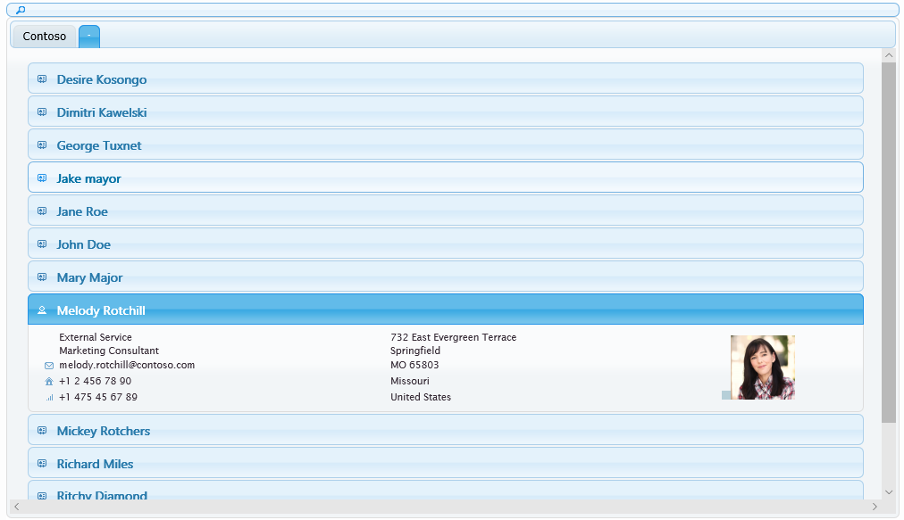 Active Directory Address Book Sample 3